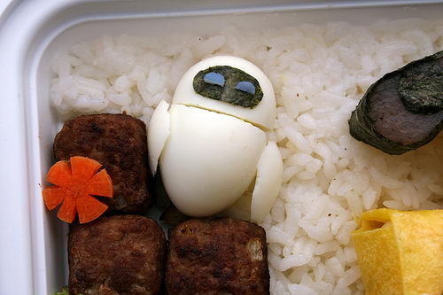 看了不忍吃掉的《Wall-E》便当赏