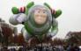 感恩节美国巨大卡通造型气球大游行