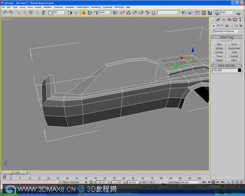 3DMAX汽车建模_3dMax8.ＣＮ