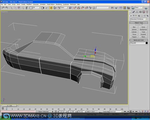 3DMAX汽车建模_3dMax8.ＣＮ