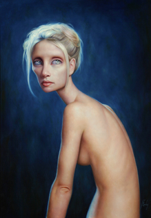 Lori Earley手中描绘的哥特女欣赏