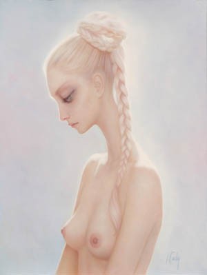 Lori Earley手中描绘的哥特女欣赏