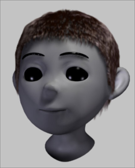 3DS Max毛发插件Hairtrix秘笈之人物发