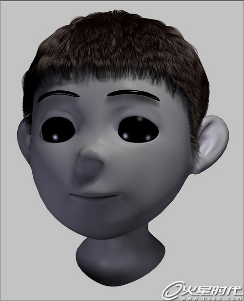 3DS Max毛发插件Hairtrix秘笈之人物发