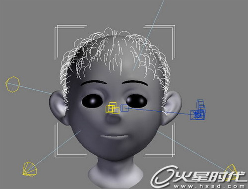 3DS Max毛发插件Hairtrix秘笈之人物发
