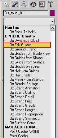 3DS Max毛发插件Hairtrix秘笈之人物发