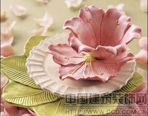 韩式妖娆花样餐具 浪漫情调尽显其中(组图)