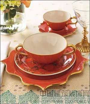 韩式妖娆花样餐具 浪漫情调尽显其中(组图)