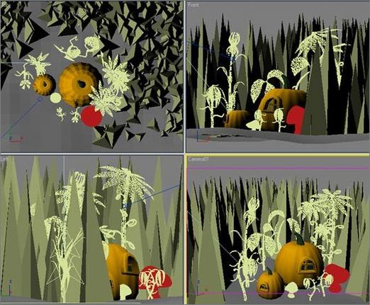3ds Max教程:制作卡通风格菜园