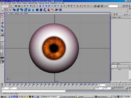 Maya制作眼睛全过程
