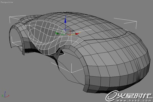 3Dsmax制作&ldquo;中国风&rdquo;概念跑车