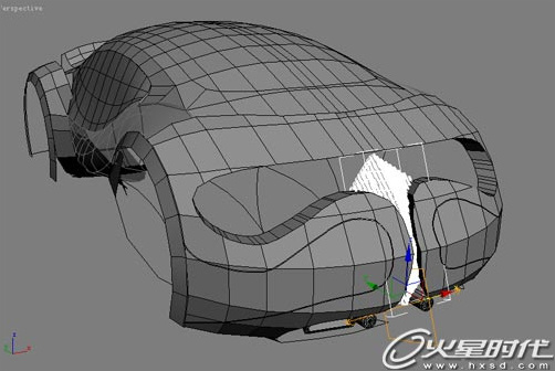 3Dsmax制作&ldquo;中国风&rdquo;概念跑车