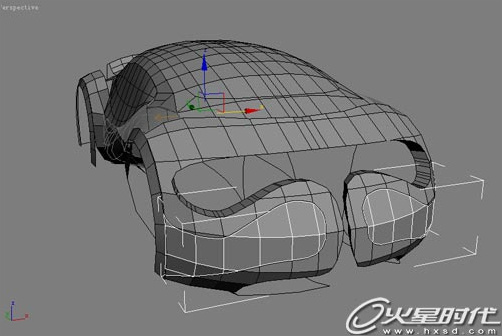 3Dsmax制作&ldquo;中国风&rdquo;概念跑车