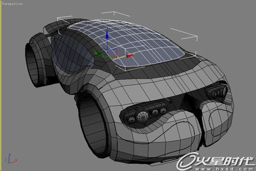 3Dsmax制作&ldquo;中国风&rdquo;概念跑车