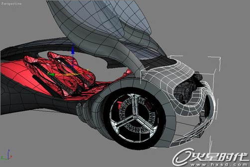 3Dsmax制作&ldquo;中国风&rdquo;概念跑车