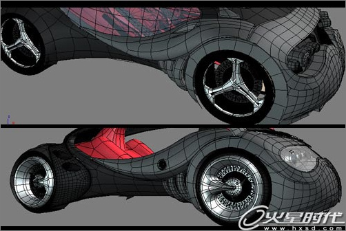3Dsmax制作&ldquo;中国风&rdquo;概念跑车