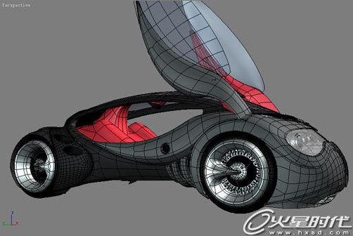 3Dsmax制作&ldquo;中国风&rdquo;概念跑车