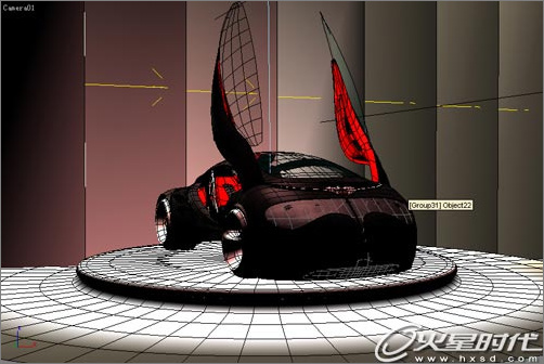 3Dsmax制作&ldquo;中国风&rdquo;概念跑车