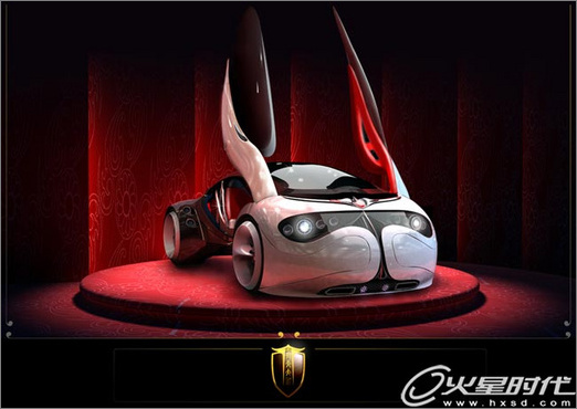 3Dsmax制作&ldquo;中国风&rdquo;概念跑车