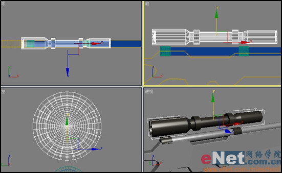 用3D MAX教你打造顶级狙击枪AWP