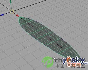 Maya简单建模郁金香花朵_天极设计在线整理