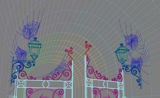 3DMAX打造神秘的闹鬼通道详细教程