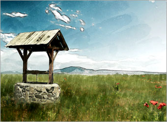 Photoshop教程：将照片转成精美水彩画