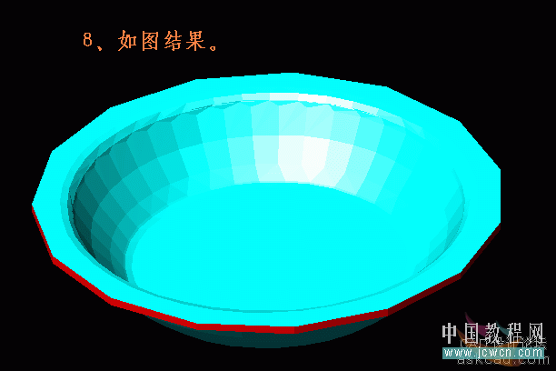 AutoCAD三维实例教程：CAD模型特点及材质调整_中国教程网