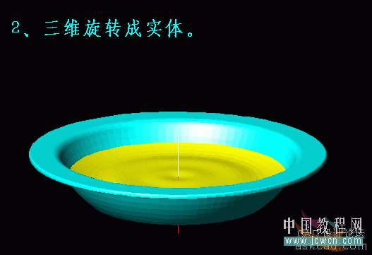 AutoCAD三维实例教程：CAD模型特点及材质调整_中国教程网