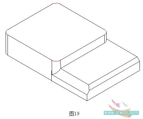 AutoCAD二维教程：细说机械零件轴测图的画法_中国教程网