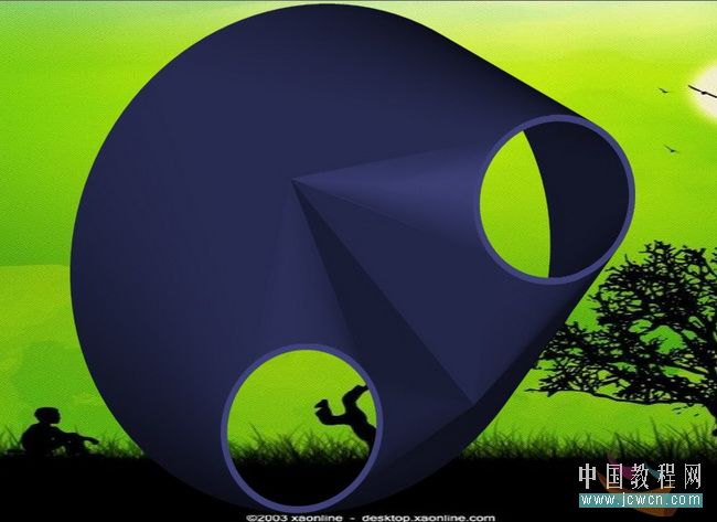 AutoCAD三维实例教程：异形三通的画法_中国教程网