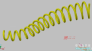 AutoCAD 2008三维教程：环形弹簧及弧线弹簧的几种画法