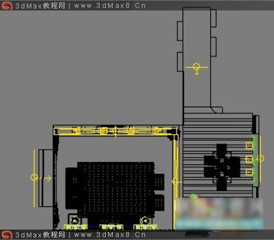 3DMAX室内客厅效果图渲染实例_3dmax8.cn