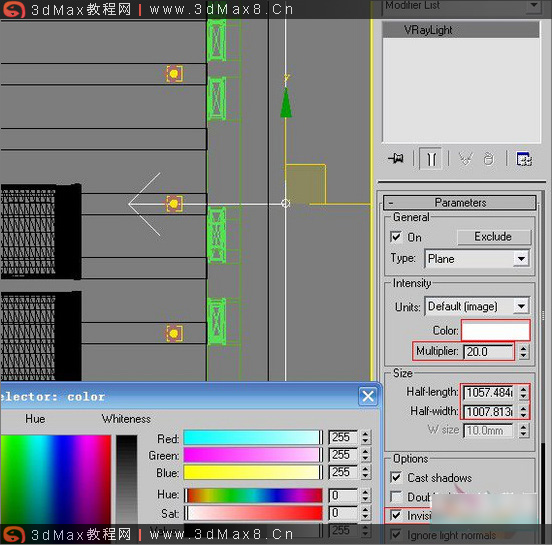 3DMAX室内客厅效果图渲染实例_3dmax8.cn