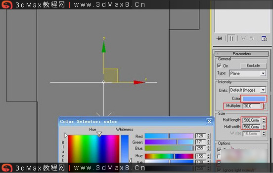 3DMAX室内客厅效果图渲染实例_3dmax8.cn