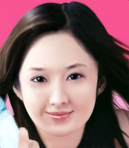 PS简单鼠绘美女头像
