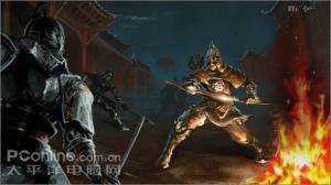 PS鼠绘古代战斗场景插画