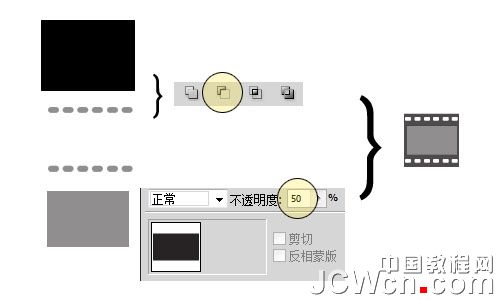 Illustrator特效实例教程：创建胶片缠绕freestyle效果_中国教程网