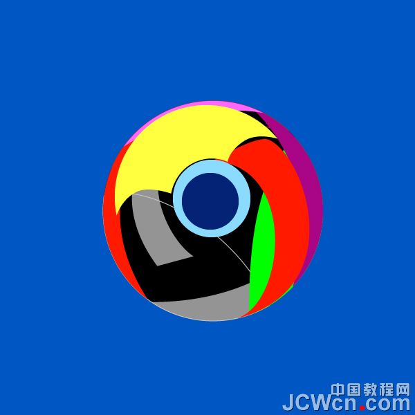 Illustrator实例教程：打造漂亮的梦幻高光气泡_中国教程网