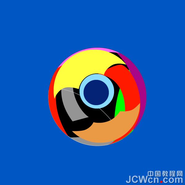 Illustrator实例教程：打造漂亮的梦幻高光气泡_中国教程网