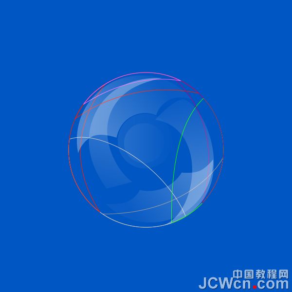 Illustrator实例教程：打造漂亮的梦幻高光气泡_中国教程网