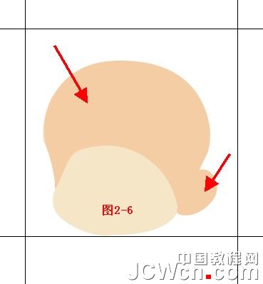 Illustrator鼠绘教程：绘制卡通人物系列之Q版小帅哥_中国教程网