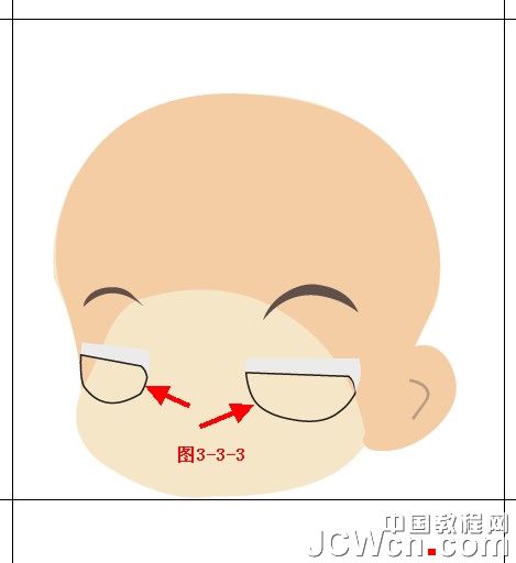 Illustrator鼠绘教程：绘制卡通人物系列之Q版小帅哥_中国教程网