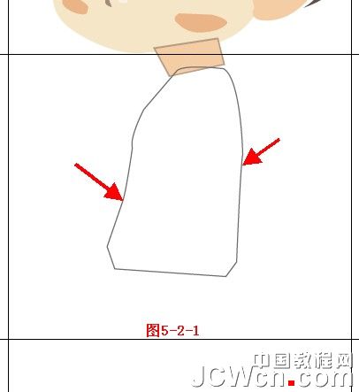 Illustrator鼠绘教程：绘制卡通人物系列之Q版小帅哥_中国教程网