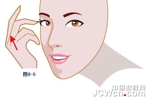 Illustrator鼠绘教程：插画人物系列之清纯美女的绘制-中_中国教程网
