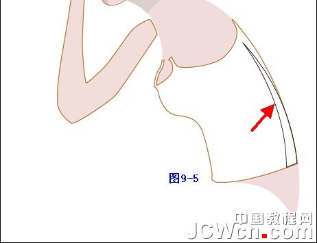 Illustrator鼠绘教程：插画人物系列之清纯美女的绘制-中_中国教程网