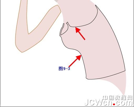Illustrator鼠绘教程：插画人物系列之清纯美女的绘制-中_中国教程网