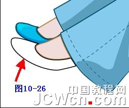 Illustrator鼠绘教程：插画人物系列之清纯美女的绘制-下_中国教程网