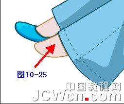 Illustrator鼠绘教程：插画人物系列之清纯美女的绘制-下_中国教程网