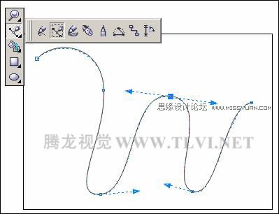 CorelDRAW中的贝塞尔工具详解,PS教程,思缘教程网